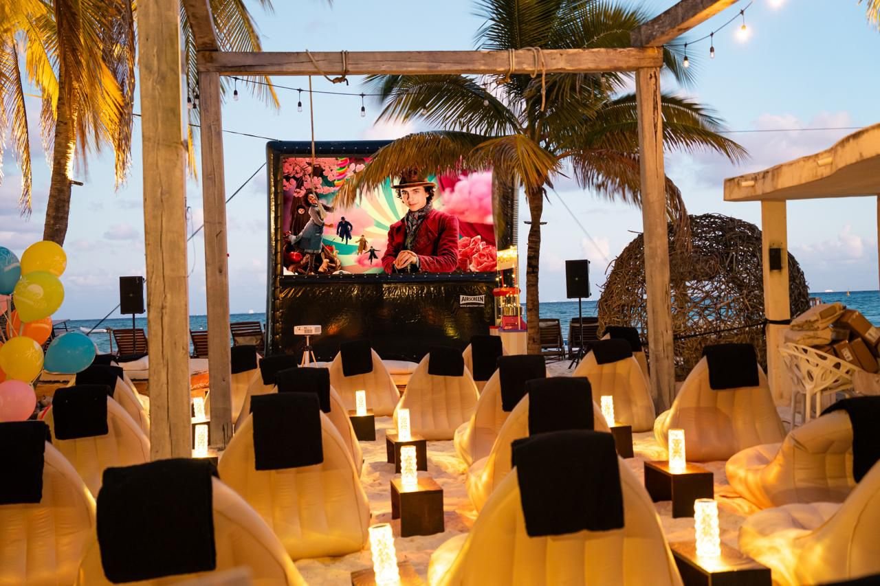 Cine en Playa Riviera Maya